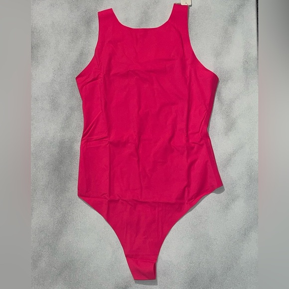 Aerie Pink Bodysuit - Picture 1 of 10